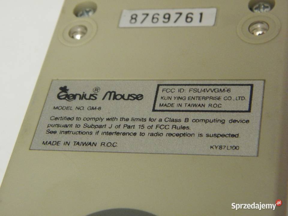Genius Mouse LPT retro mysz Kraków sprzedam