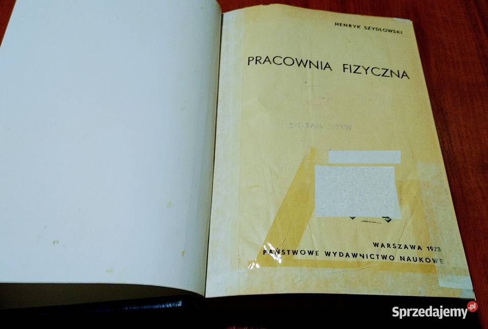 Pracownia fizyczna Henryk Szydłowski 1973 Gdańsk