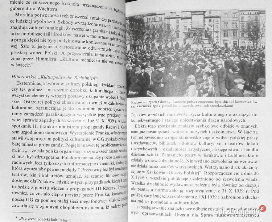 Kultura walcząca 19391945 Wiesław Głębocki Karol Rok wydania 1979 lubelskie Chełm