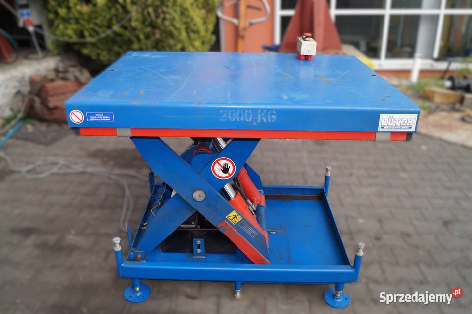 Podnośnik warsztatowy hydrauliczny stół