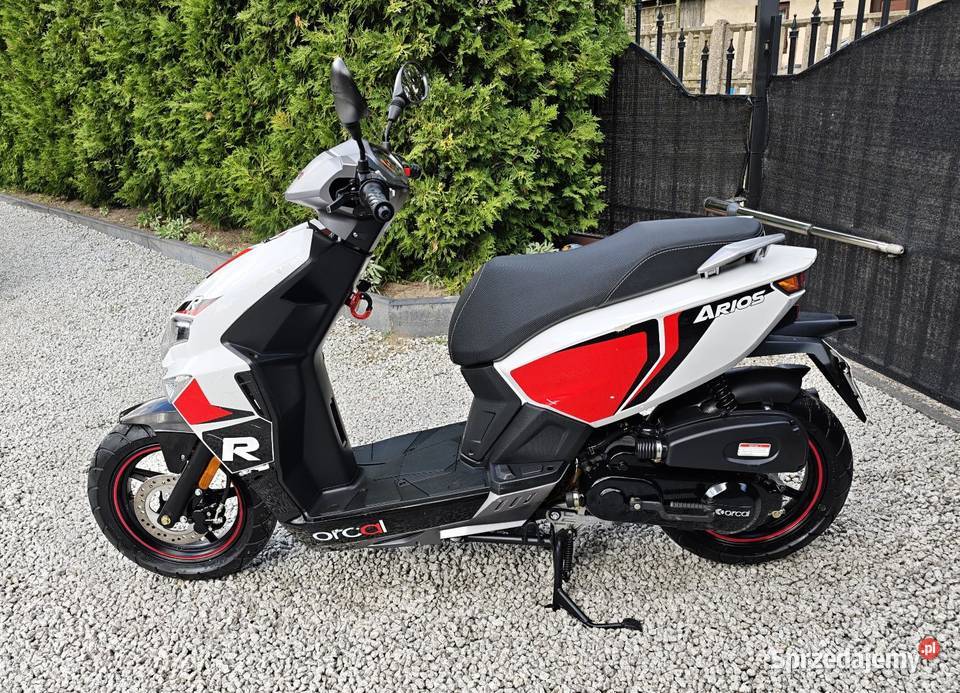 Skuter Orcal Arios R 50cc 102025r 900 Wtrysk LED Pozostałe łódzkie