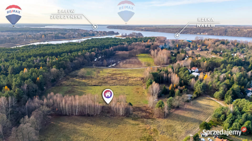 Działka Arciechów Jezioro Zegrzyńskie