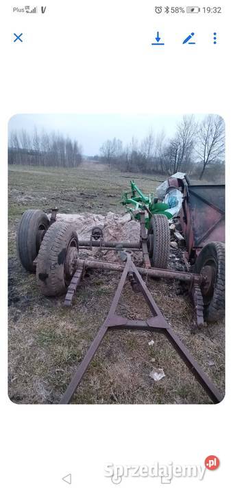 Przyczepa D47 oś Pozostałe Sierakowice