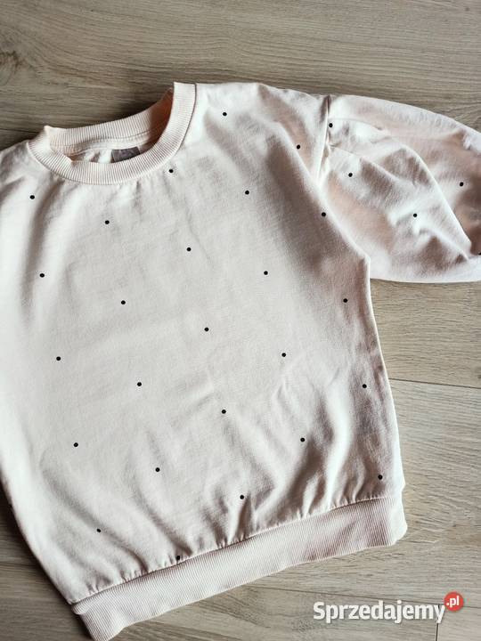 Bluza dziewczęca z bufiastymi rękawami 110