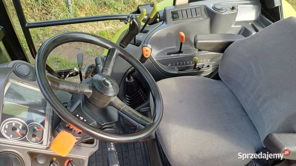Claas Axos 320 z ładowaczem czołowym Faucheux Siedlce