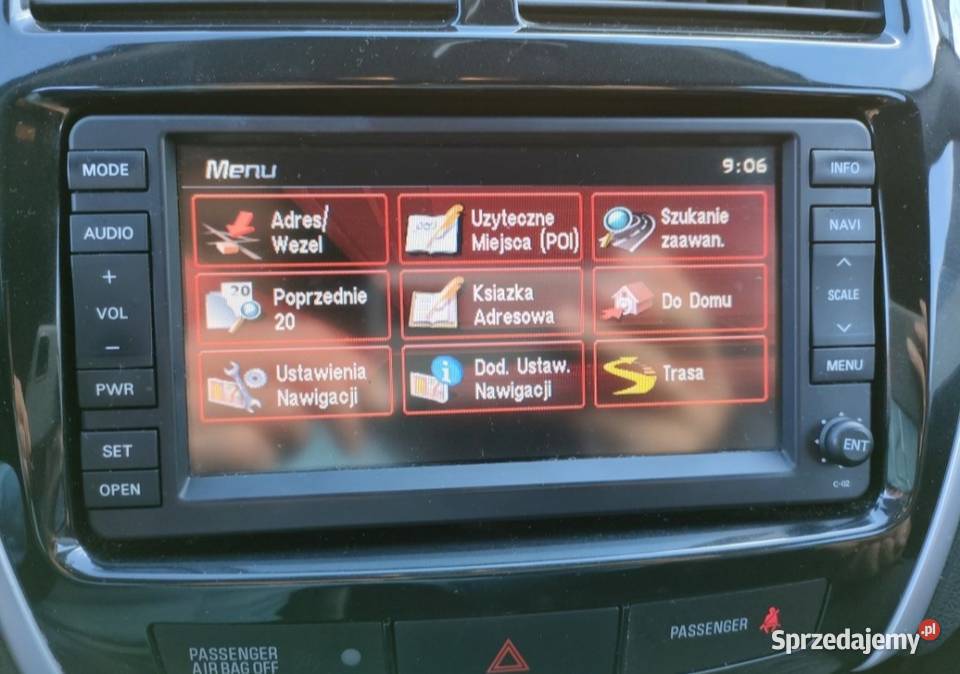 Mitsubisi Peugoet citroen menu Mccs Ostrów Wielkopolski
