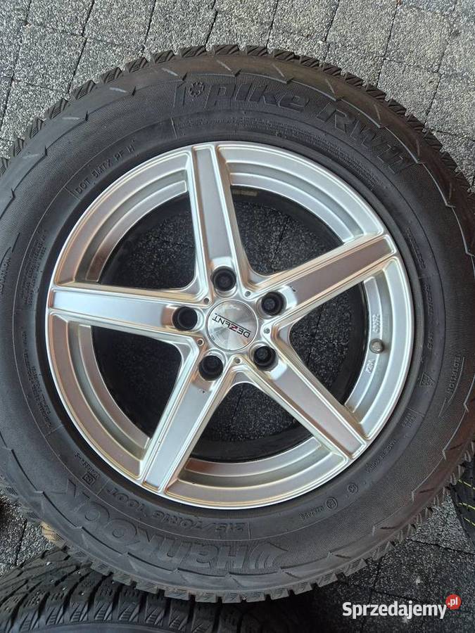 DEZENT Felgi Aluminiowe Alufelgi 16 Rozstaw Puławy
