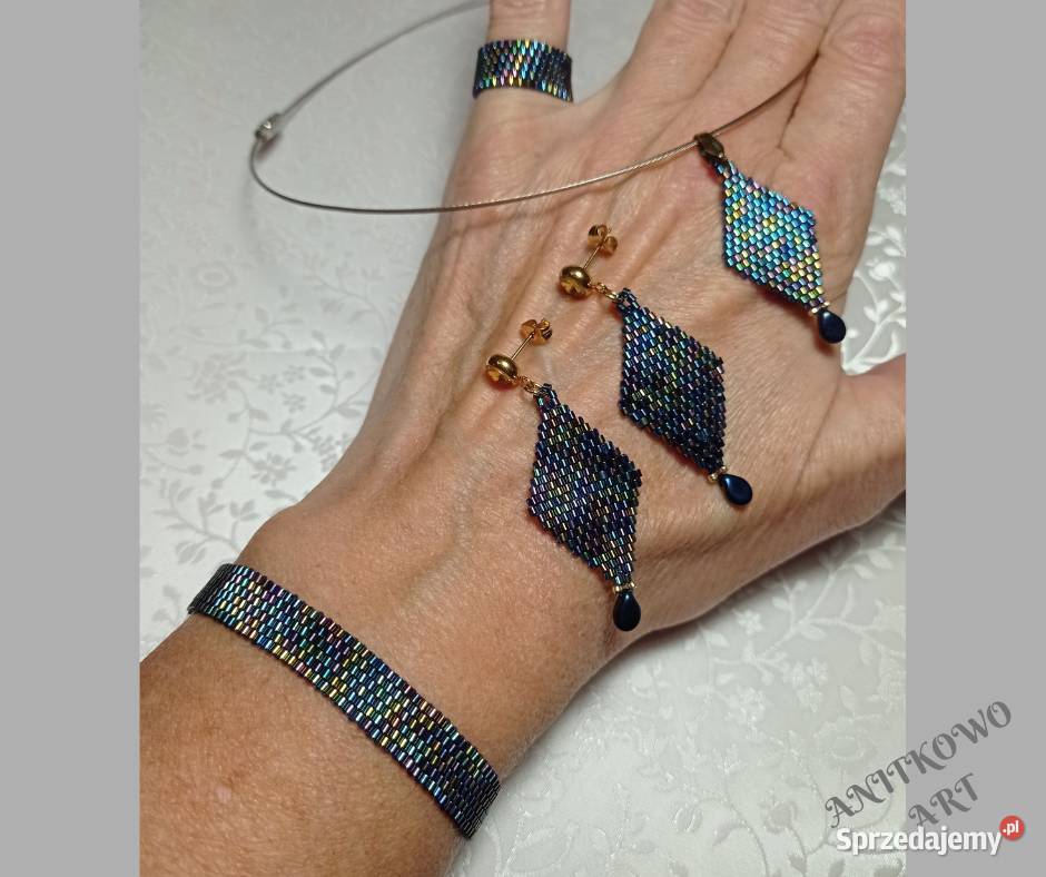KOMPLET KORALIKOWY Zestawy biżuterii Warszawa