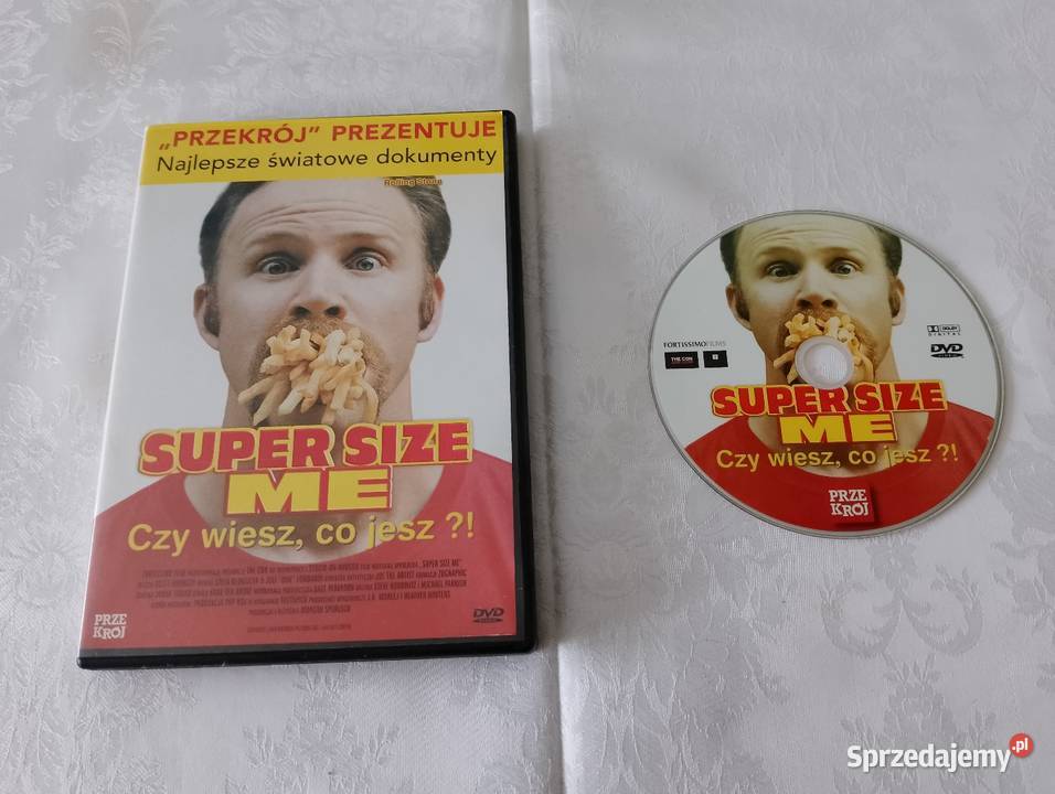Płyta DVD video Super Size Me Czy wiesz co JESZ Oborniki