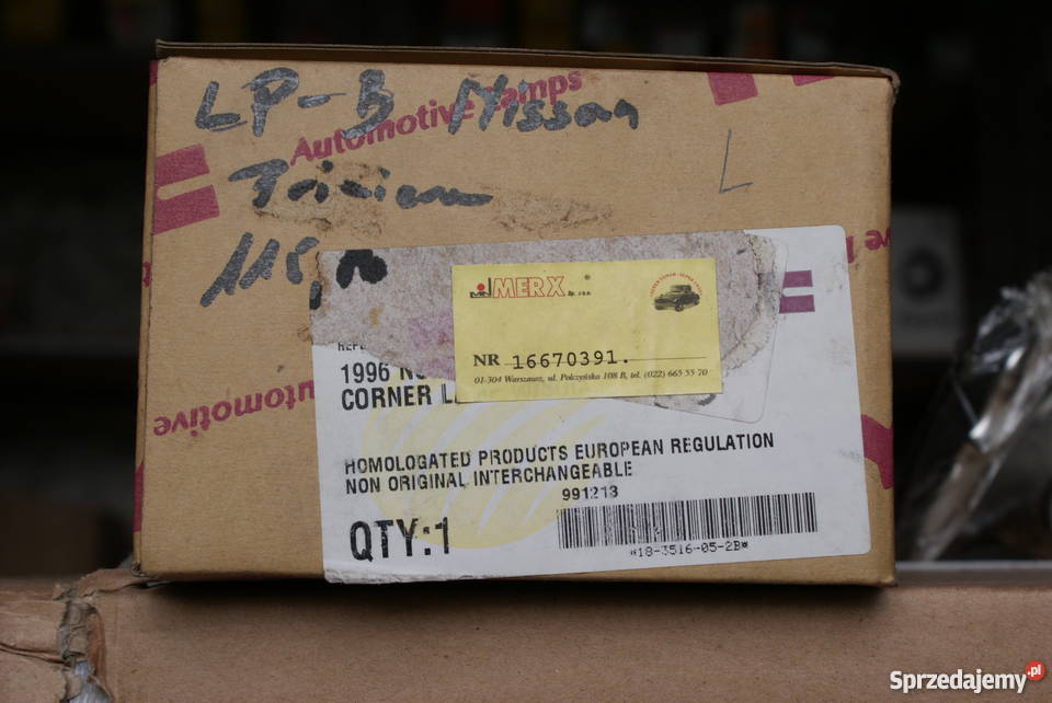 KIERUNKOWSKAZ LEWY BIAŁY NISSAN PRIMERA NOWY Białobrzegi