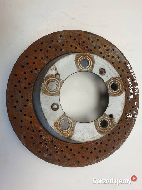 Porsche Boxster 986 32 TARCZA HAMULCOWA TYŁ Kpl Rudka