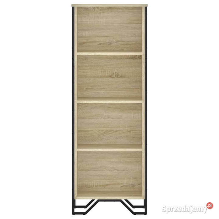 Regał na książki dąb sonoma 50x31x1375 WM848610 Warszawa