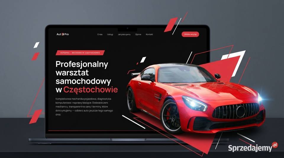 Strona internetowa tworzenie stron WWW wizytówka Częstochowa