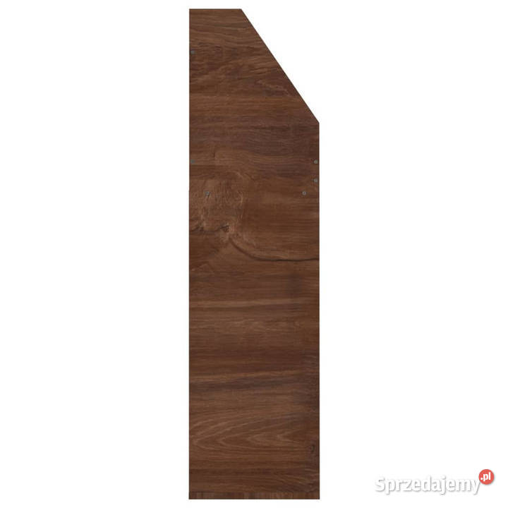 Regał na czasopisma dzieci brązowy dąb 71x30x114 Regały Warszawa