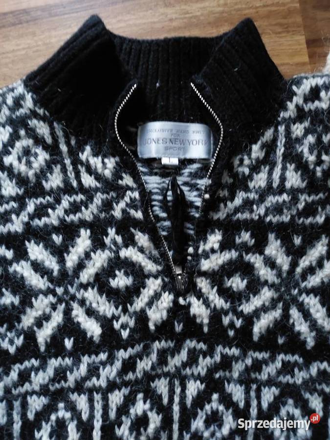 Gruby swetr Norweski L dolnośląskie
