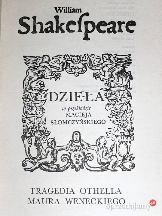 Tragedia Otella Maura weneckiego William Pozostałe Chełm