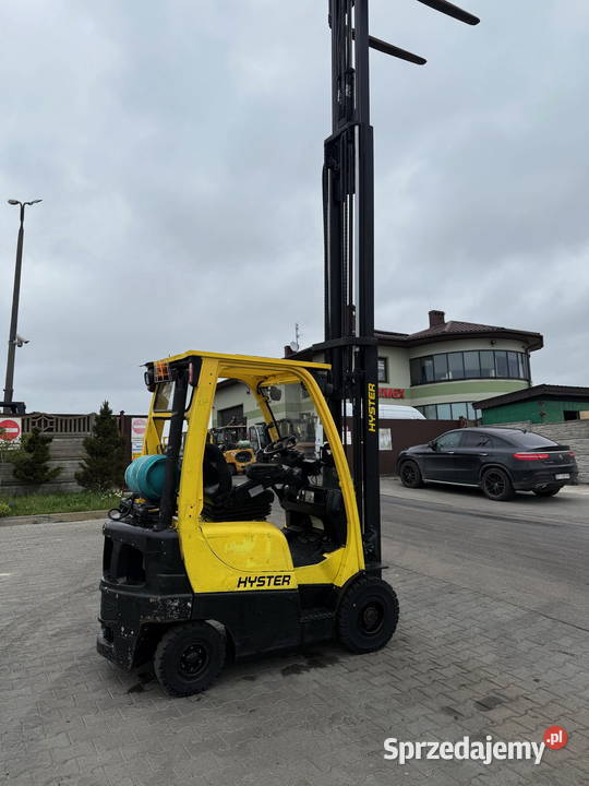 wózek widłowy HYSTER H18FT LPG 1800 Triplex 60m Wózki widłowe Działoszyn sprzedam