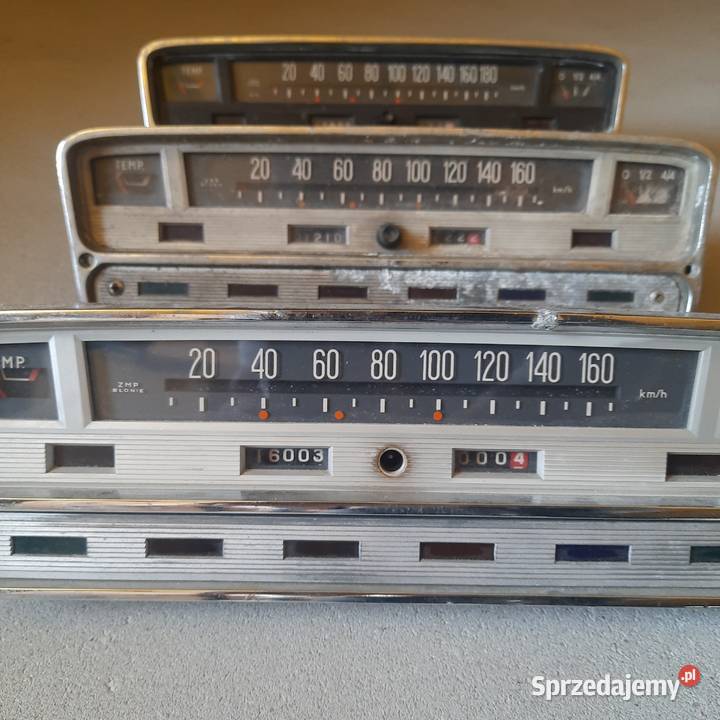 Licznik Fiat 125p 3 sztuki Luborzyca