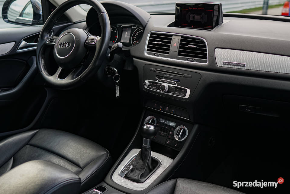 Audi Q3 20TDI 177 4x4 automat El Fotele Xenon automatyczna Warszawa