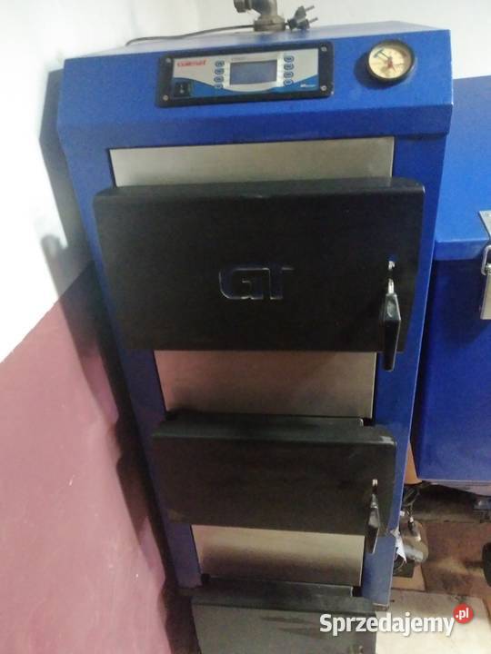 Piec kocioł z podajnikiem 25 kW pellet Budownictwo i akcesoria Zabrze sprzedam