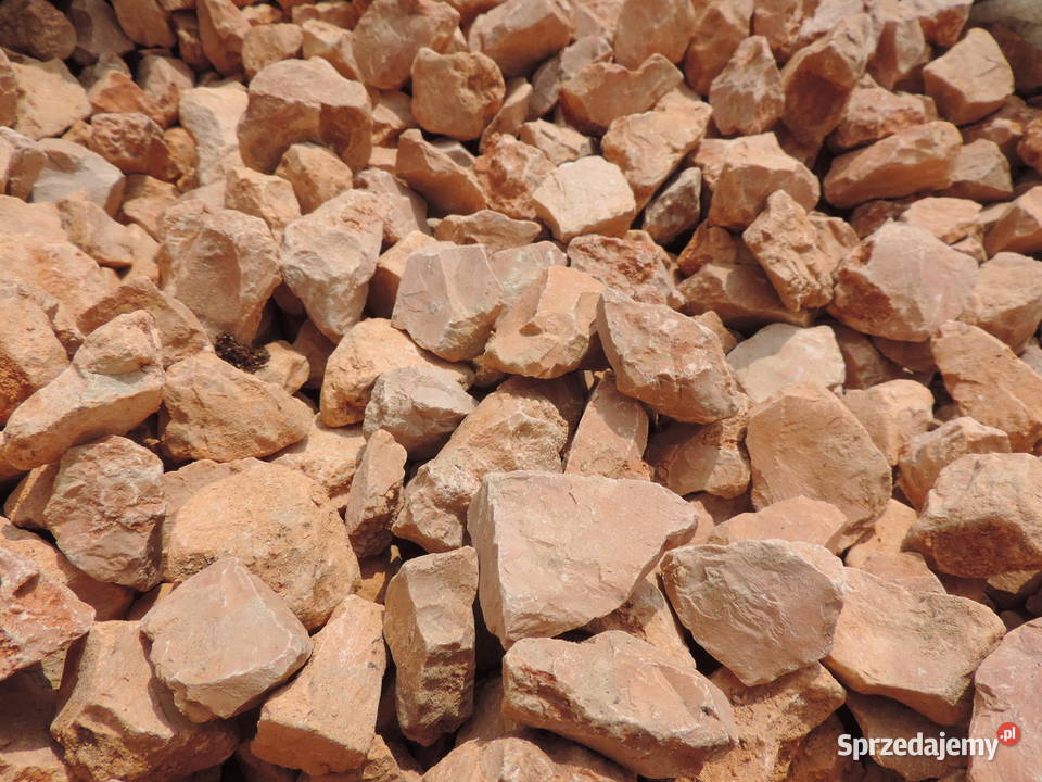 Grys Rosso kamień ozdobny pomarańczowy czerwony małopolskie Oświęcim