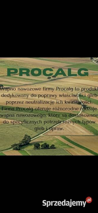 Wapno Nawozowe granulowane kreda wysoka jakość z Nawozy i ŚOR Działoszyn sprzedam