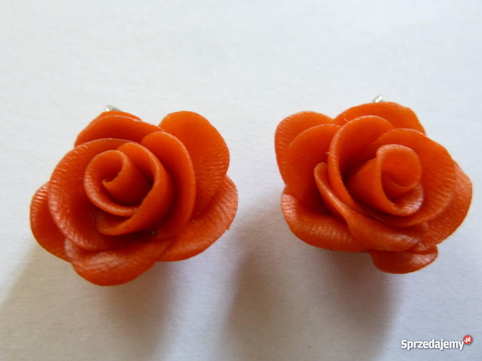 kolczyki z modeliny Świdnica sprzedam