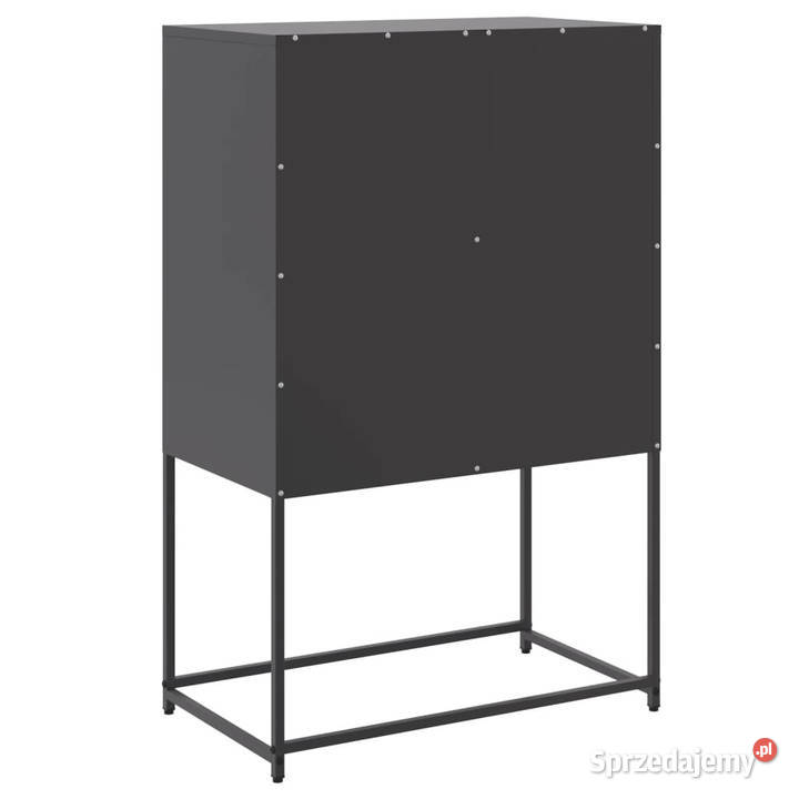 Szafka czarna 685x385x107 stal WM846482 Warszawa sprzedam