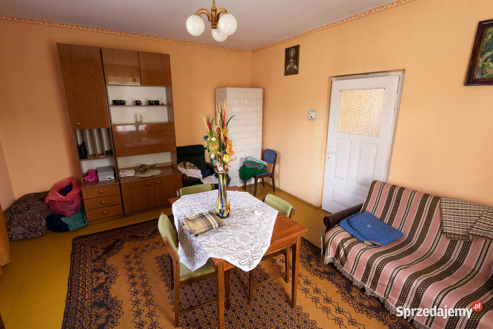 Sprzedam dom z siedliskiem 1024 m2 eternit Pałecznica