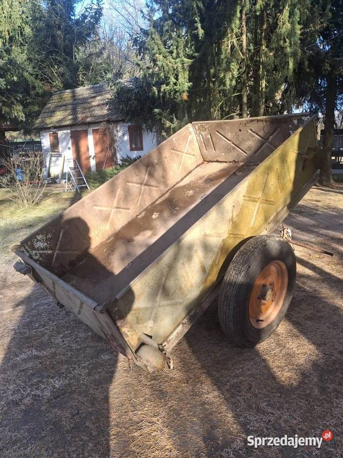 Przyczepka tz4k kipper traktorek ogrodowy 1 lubuskie Krosno Odrzańskie