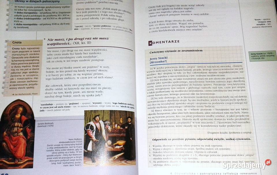 Przeszłość to dziś Klasa 1 Cz 2 Liceum technikum miękka Chełm