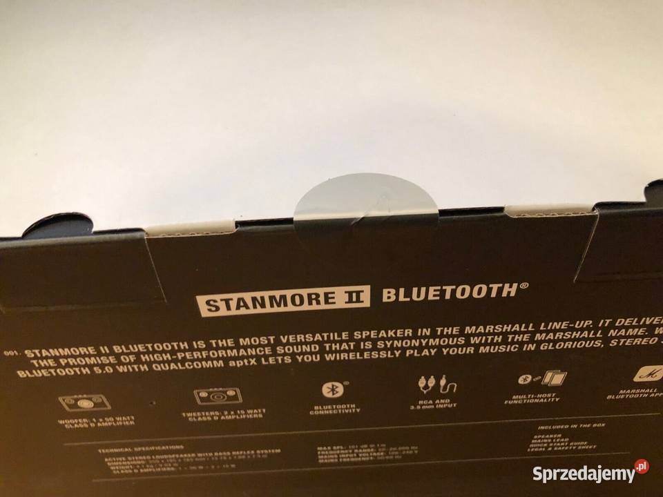 Głośnik Bluetooth MARSHALL Stanmore II 2 NOWY Olsztyn