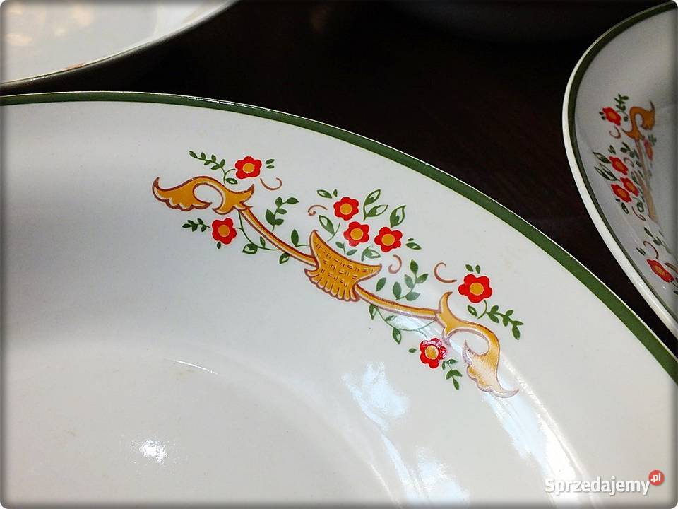 Talerz Talerze LUBIANA 235 Duże Głębokie 4 lubuskie Żary