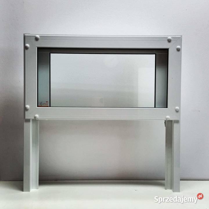 okno podawcze przesuwne do góry aluminiowe do Pozostałe Budownictwo i akcesoria sprzedam