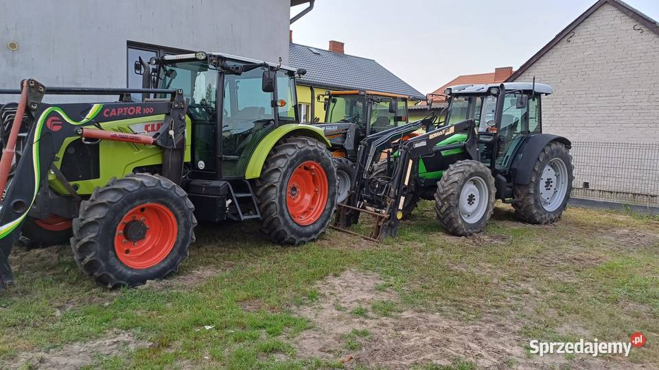 Claas Axos 320 z ładowaczem czołowym Faucheux Claas mazowieckie