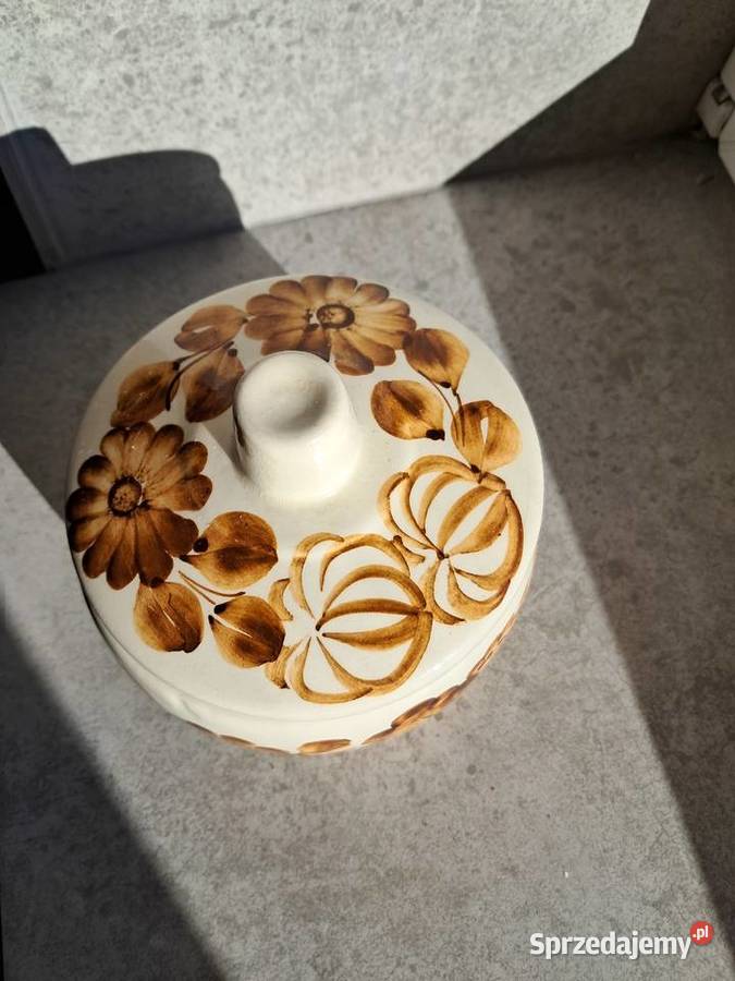 cukiernica z prlu chyba z fajansu stan db śr 11 świętokrzyskie Sandomierz