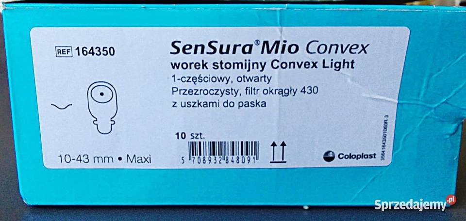 Worki stomijne Coloplast 164350 Sensura Mio Rewal sprzedam