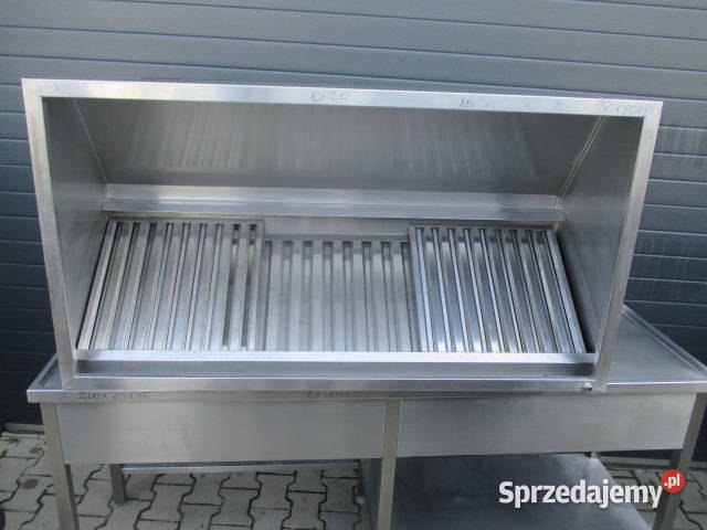 Okap Trapezowy Skrzyniowy Z Filtrami 1508050 Ostrów Wielkopolski