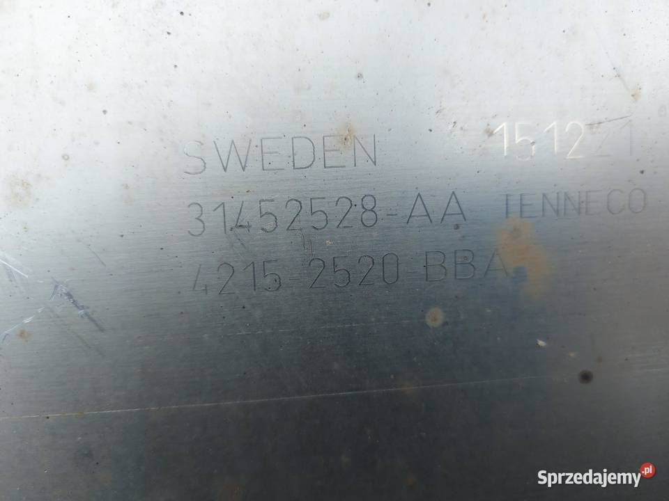 VOLVO XC90 II D5 Tłumik końcowy rura wydechowa