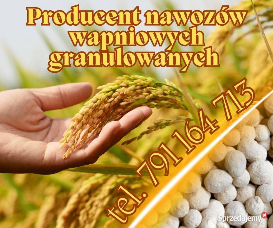 PRODUCENT Wapno Granulowane KredoweMagnezowe Płock sprzedam