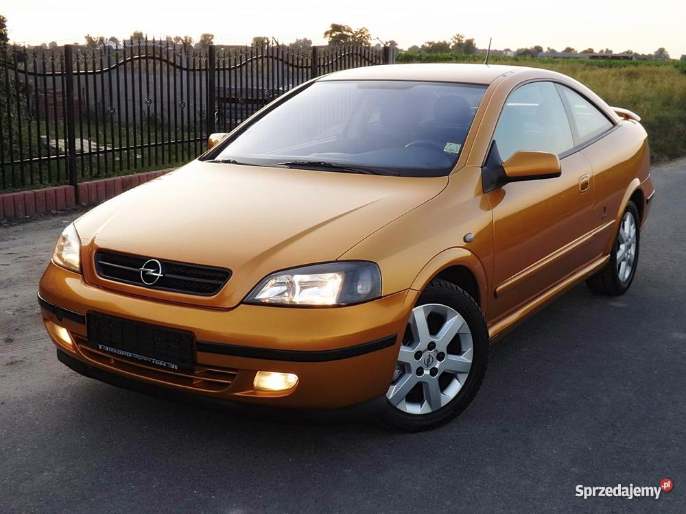 ASTRA II BERTONE COUPE 22 16V KLIMA ALU KSIĄŻKI manualna Słupca