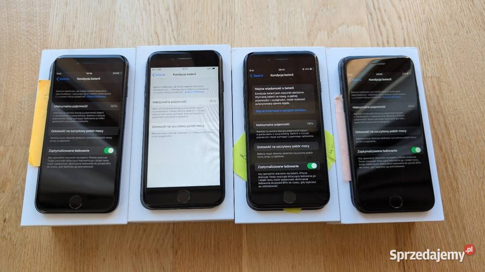 Kilka sztuk IPhone 7 Czarny 32GB bez blokad małopolskie