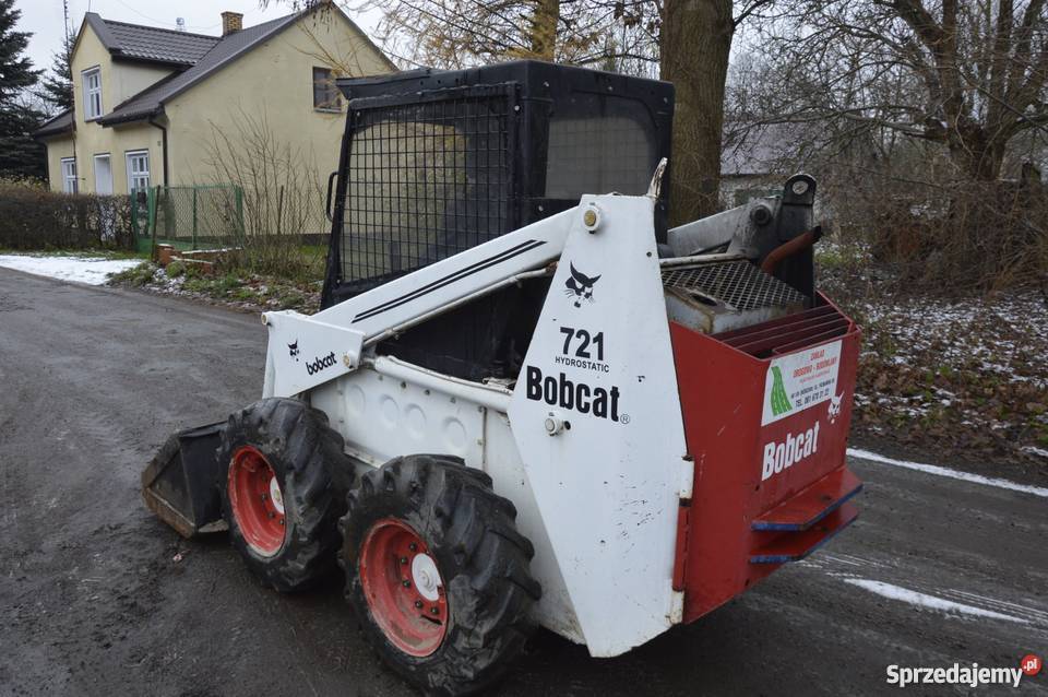 Mini Ładowarka miniładowarka BOBCAT 721 TANIO Rok produkcji 1900 łódzkie Złoczew