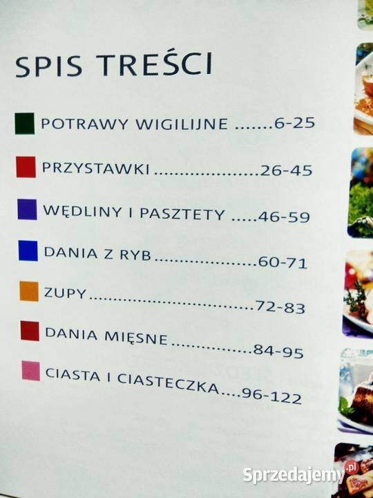 Boże Narodzenie przepisy kulinarne antykwariat sprzedam