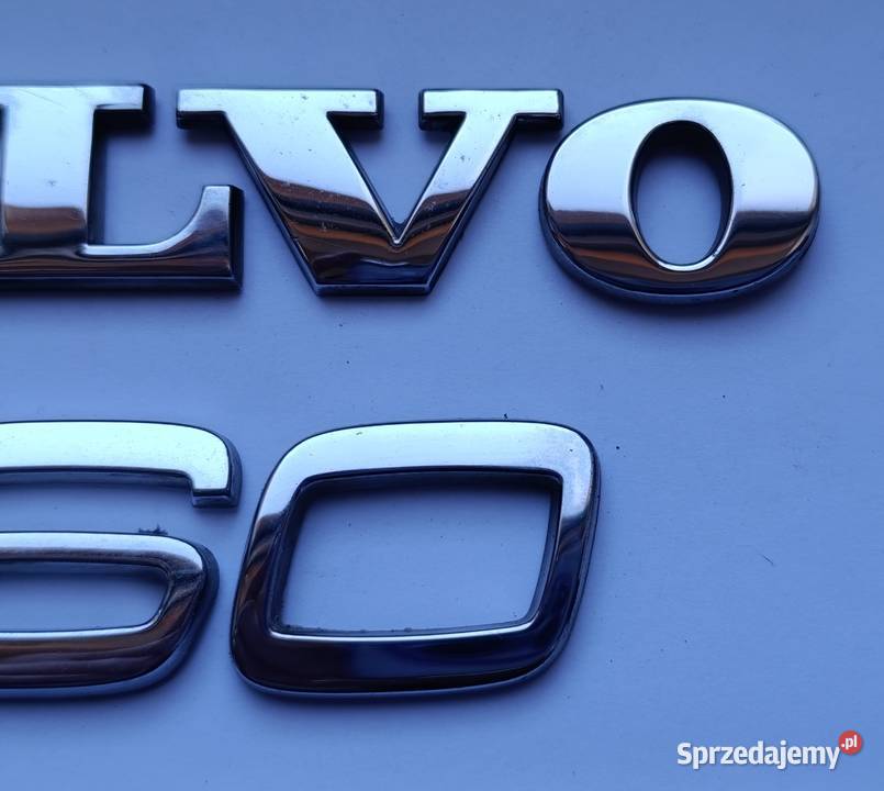 Napis emblemat Volvo S60 I 0010r Pozostałe kujawsko-pomorskie Lipno