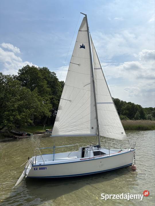 Jacht Micro Flyer 585 komplet z przyczepą super Żeglarstwo Poznań