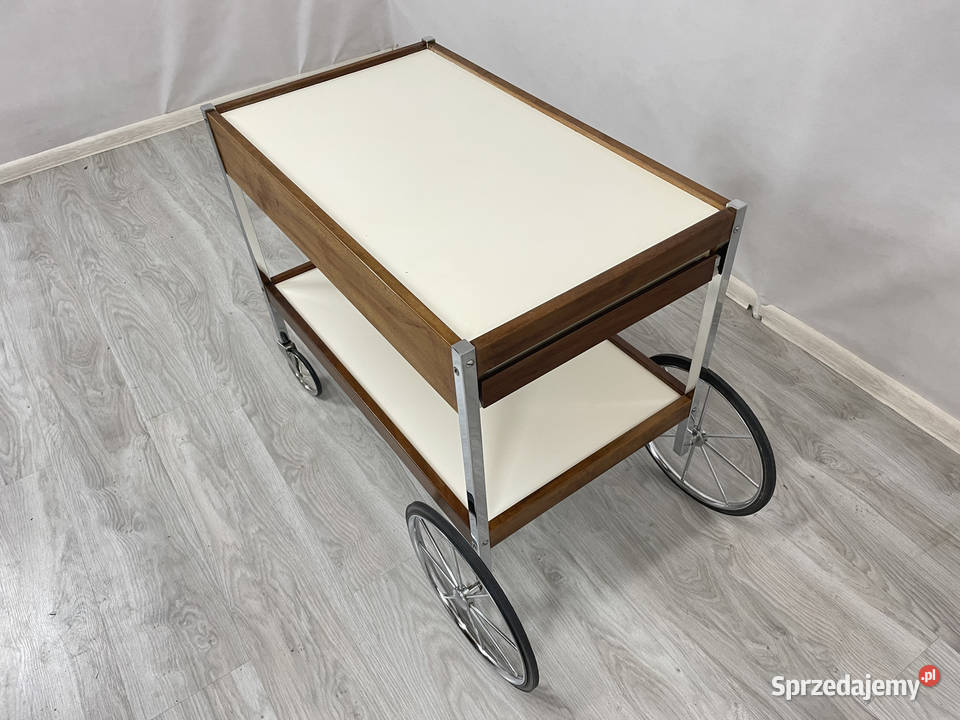 Stolik Barek Design Bauhaus Chrom Art Deco 1960 Meble Łódź