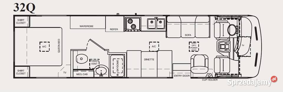 Kamper USA Thor 95m Ford F53 LPG Automat Solec Kujawski