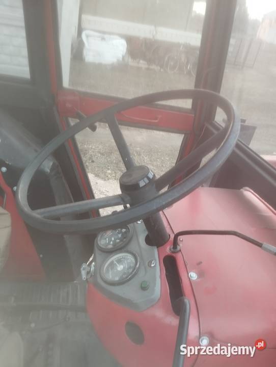 Ciągnik ursus C360 z ładowaczem Tur łódzkie Paradyż