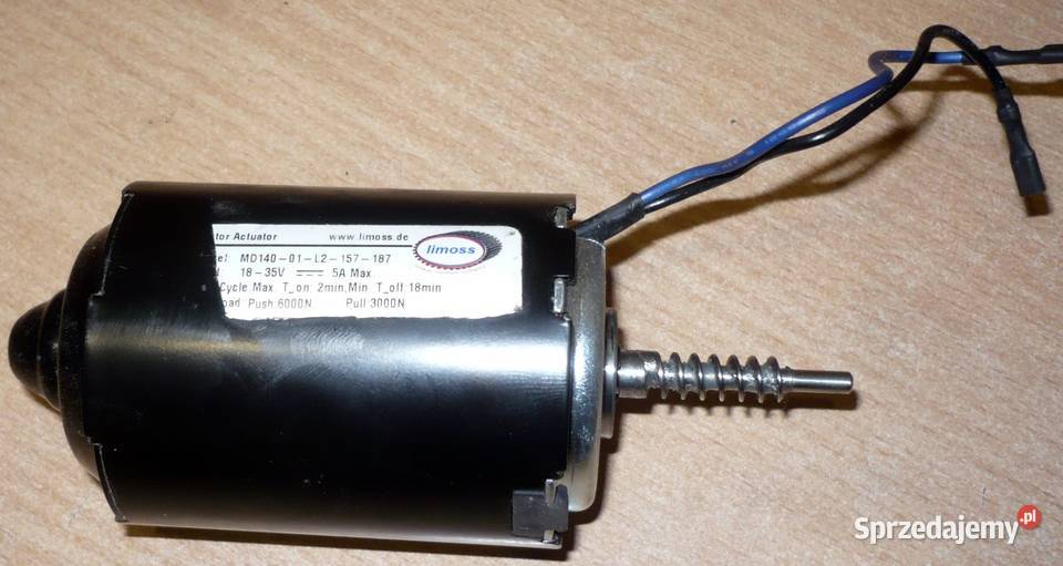 Silnik DC24V6A150W3000 obrmin do siłownika Węgierska Górka